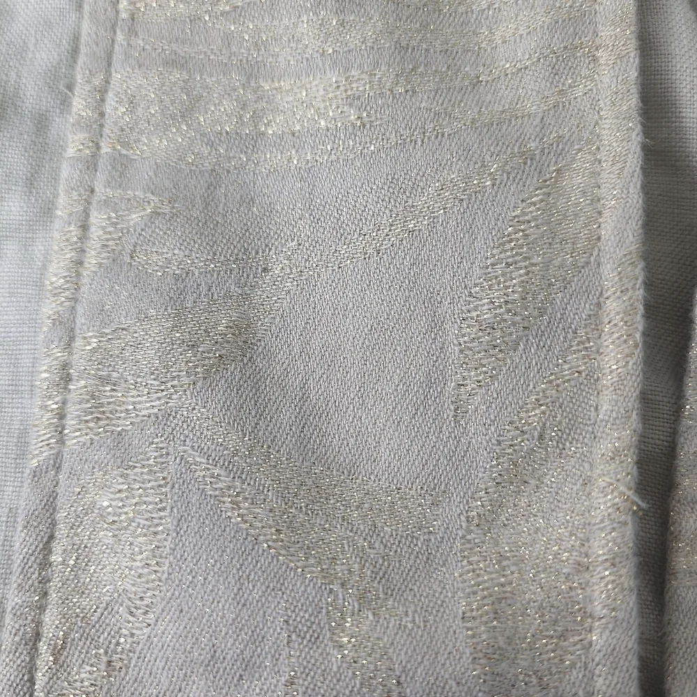Coldwater Creek Beige Linen Open Jacket Size M - Picture 9 of 9